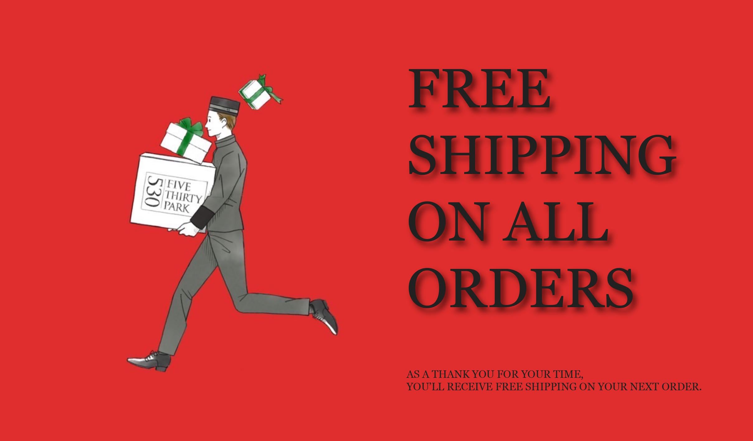 送料無料キャンペーンのお知らせ