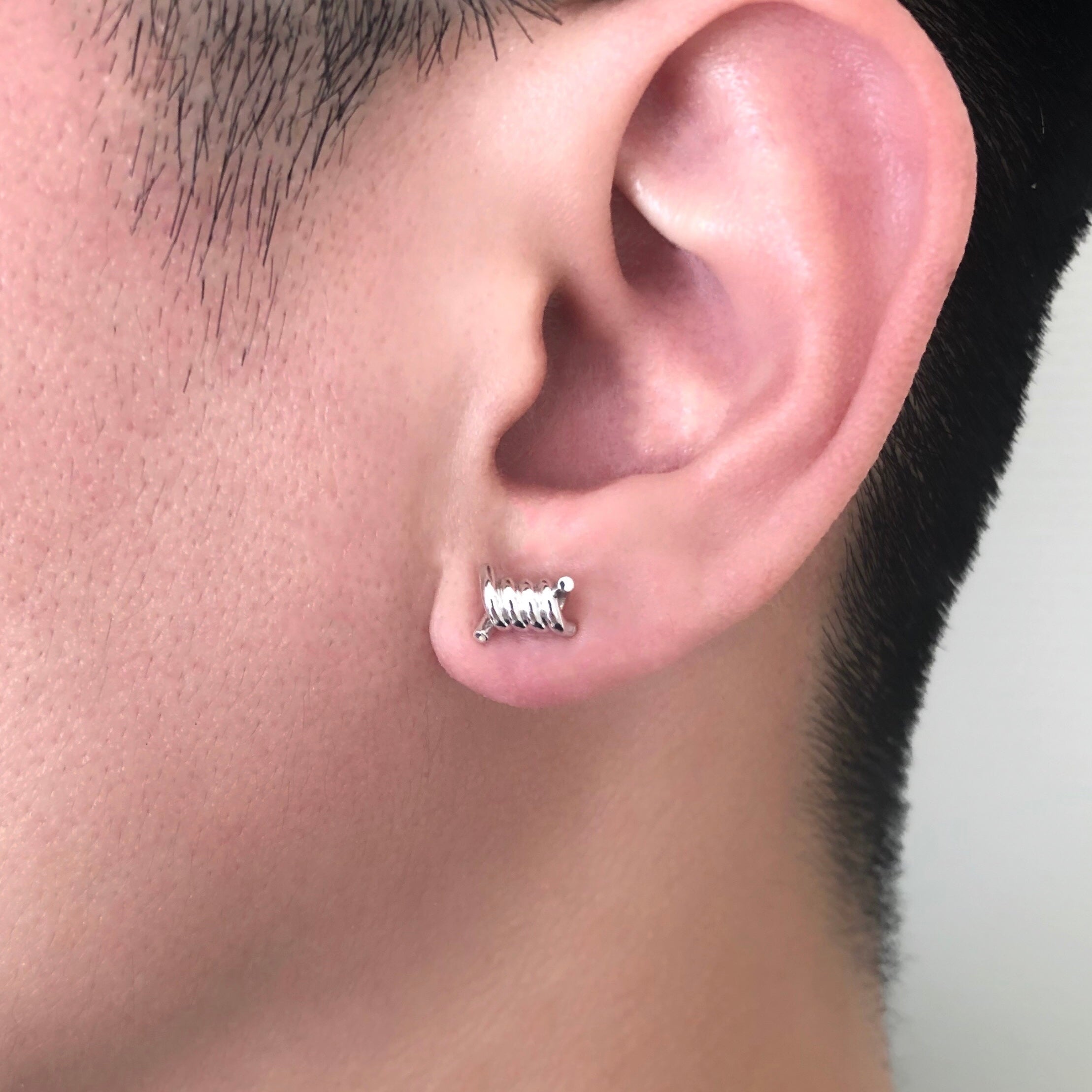 Barbed Wire Ⅱ Stud Earring