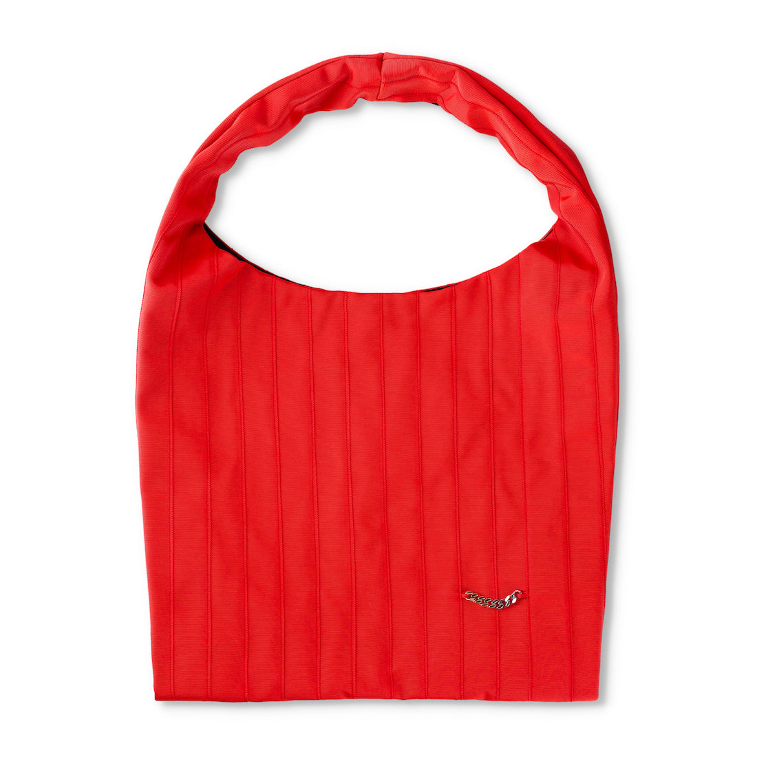 Large Shoulder Bag in Grosgrain Ribbon