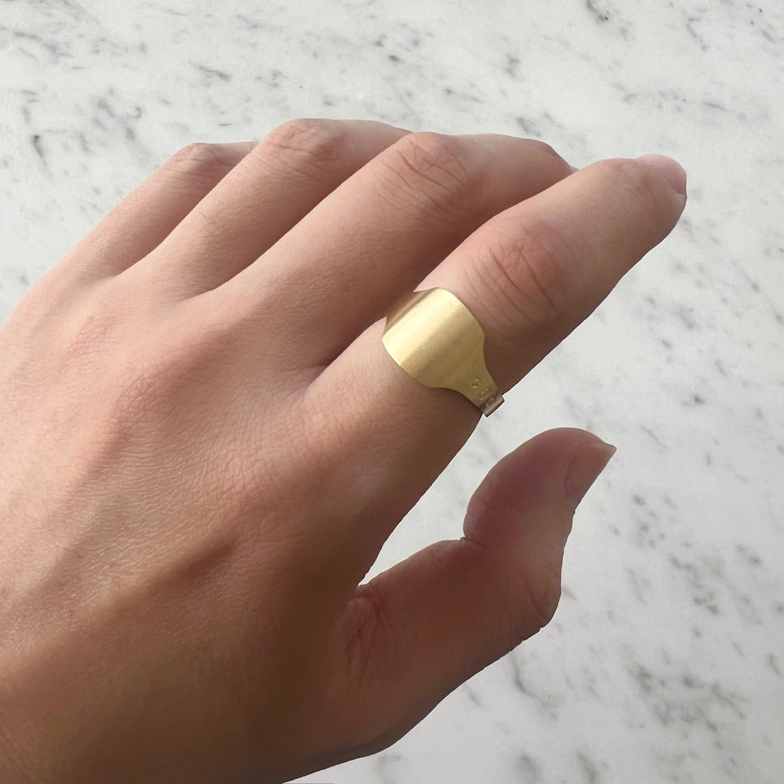 Medium Cigar Band Ring