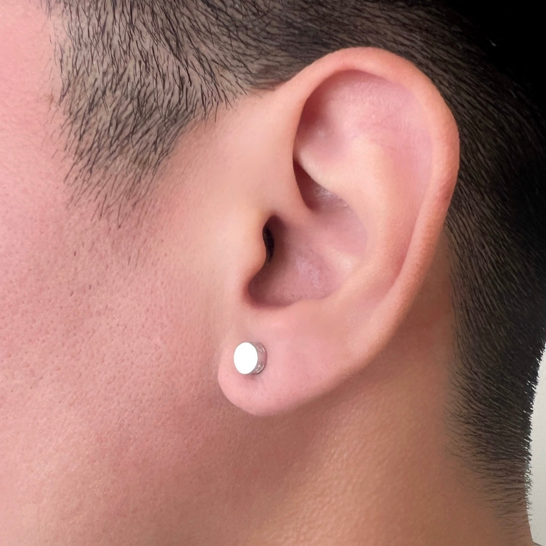 Circular Stud Earring