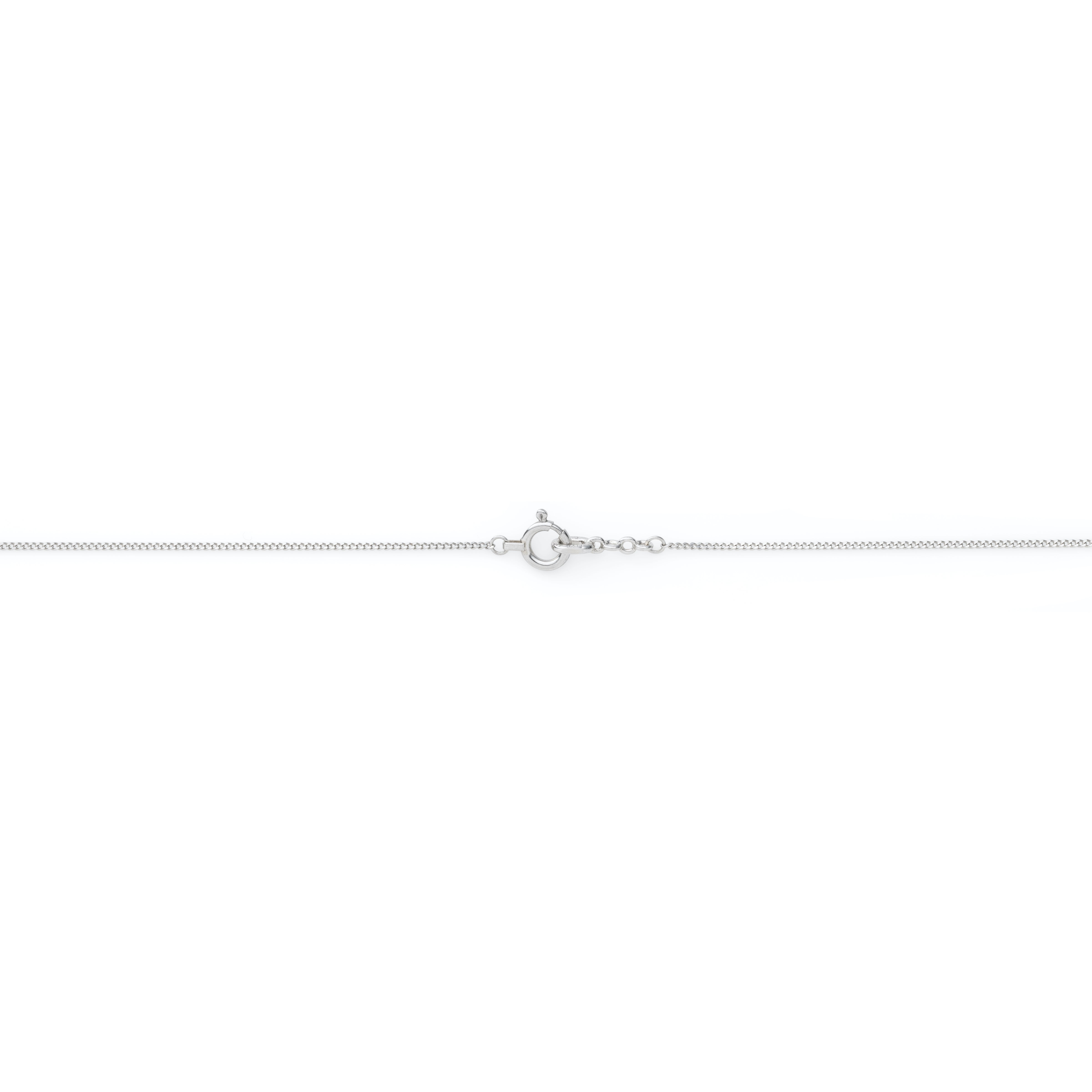 Fine Classic Cut Gold&Platinum Diamond Necklace