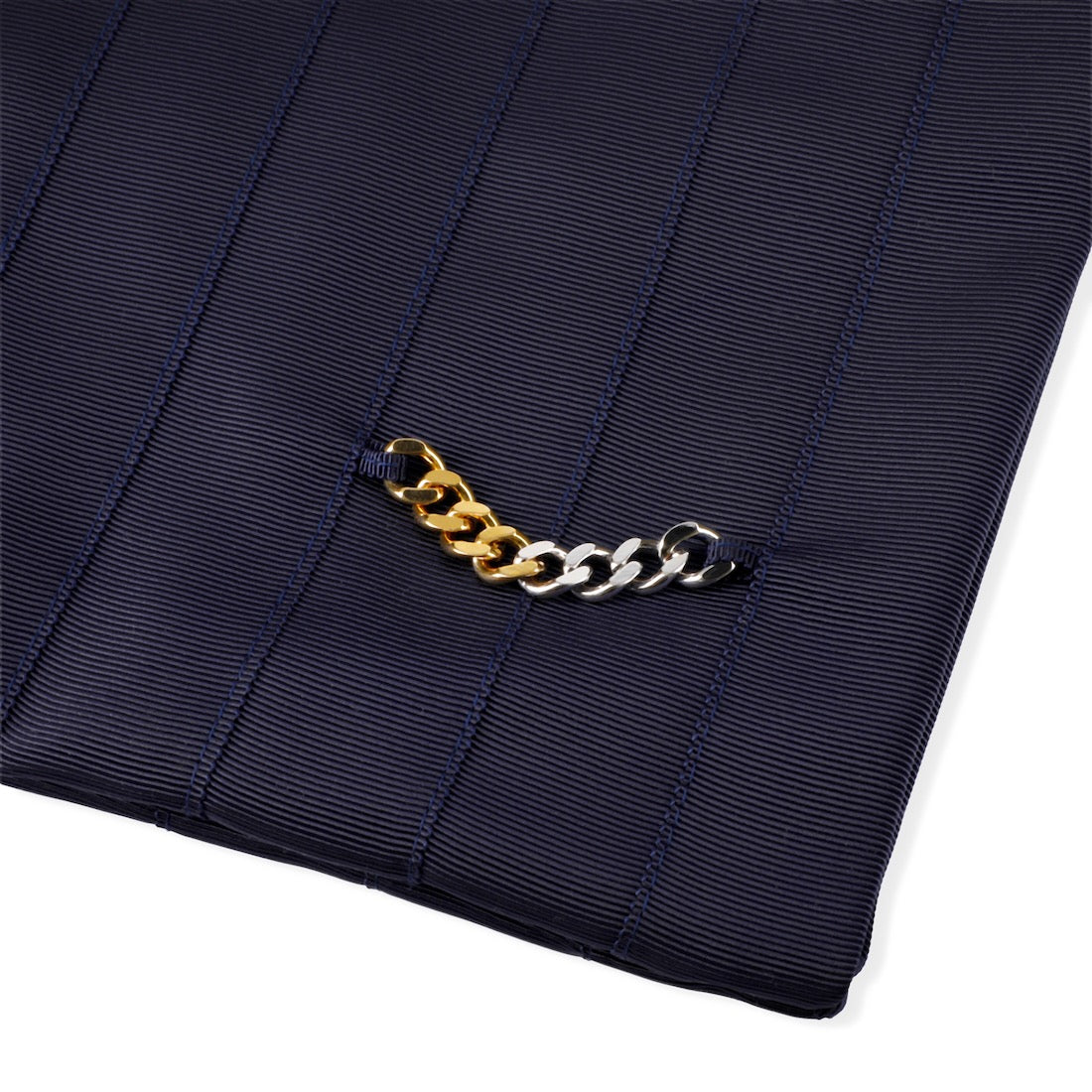 Large Shoulder Bag in Grosgrain Ribbon