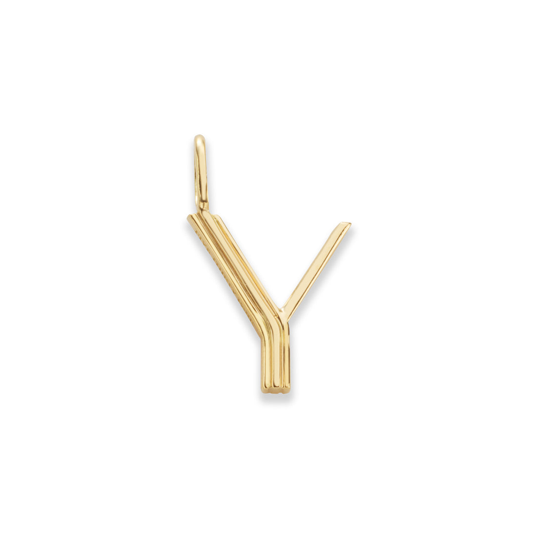 18K イニシャルチャーム Y イエローゴールド