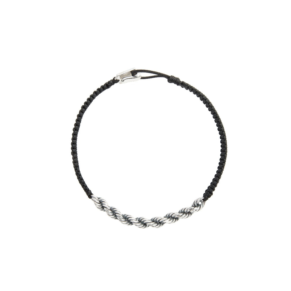 Silver Rope Chain コードブレスレット Cord Bracelet