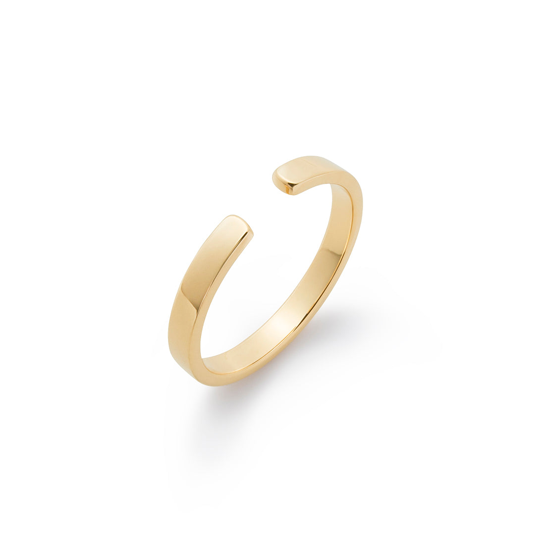 18K イエローゴールド イヤーカフ 片耳 Mサイズ