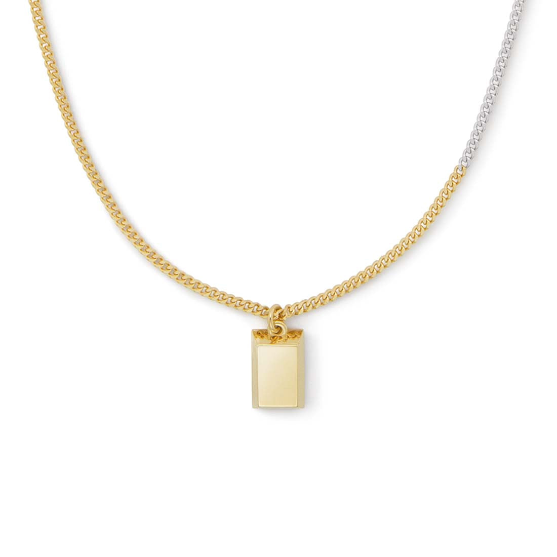18K Necklace Ingot ネックレス Combination コンビネーション