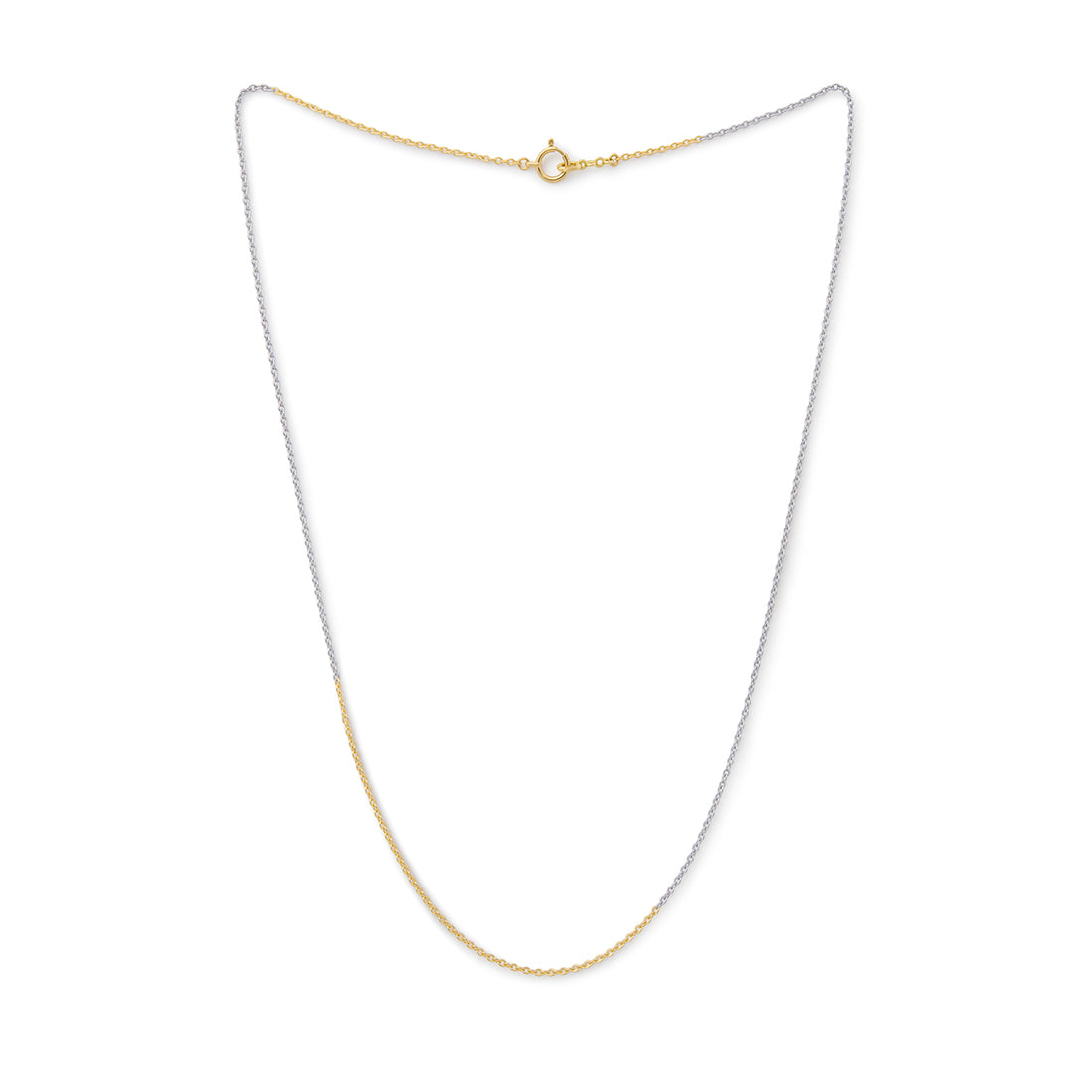 18K Oval Chain オーバルチェーン Combination コンビネーション Necklace ネックレス