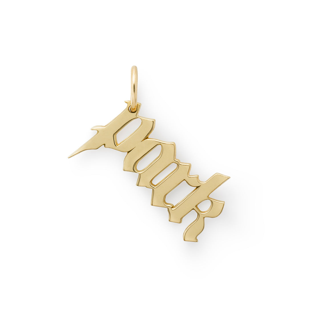 18K Charm チャーム Park パーク イエローゴールド