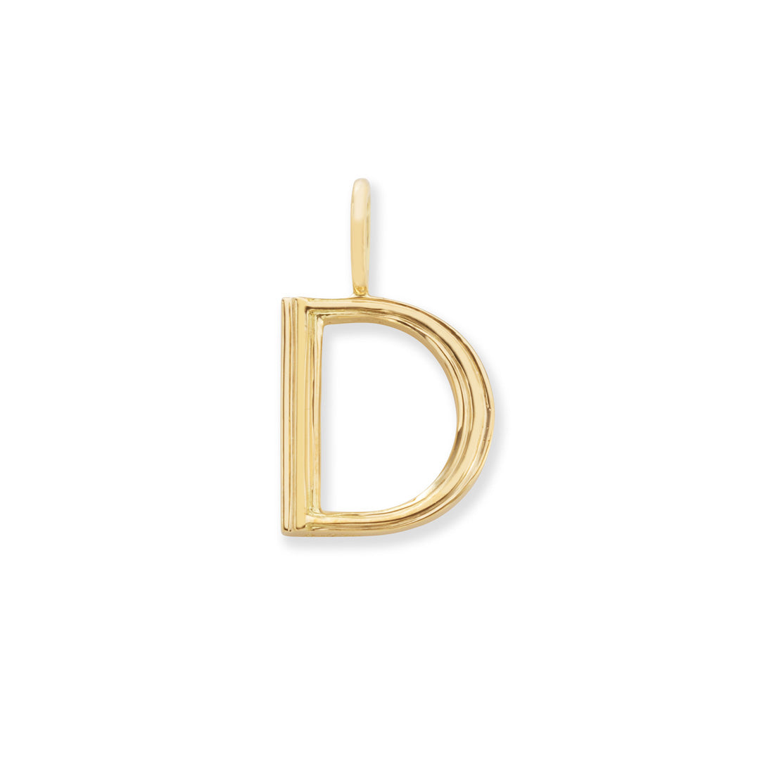 18K イニシャルチャーム D イエローゴールド