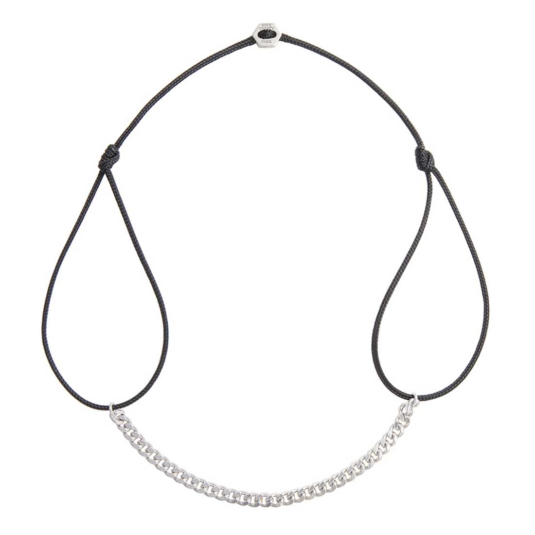 K10 ホワイトゴールド Curb Chain カーブチェーン Cord Anklet コードアンクレット
