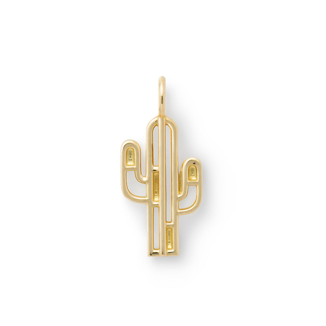 18K イエローゴールド チャーム Charm CACTUS
