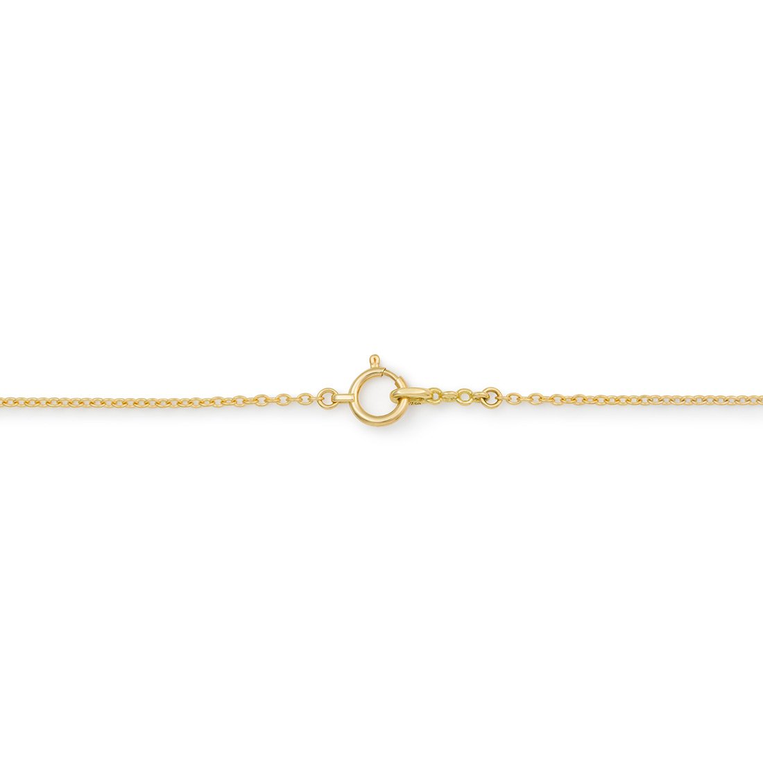 18K Necklace Oval Chain ネックレス オーバルチェーン