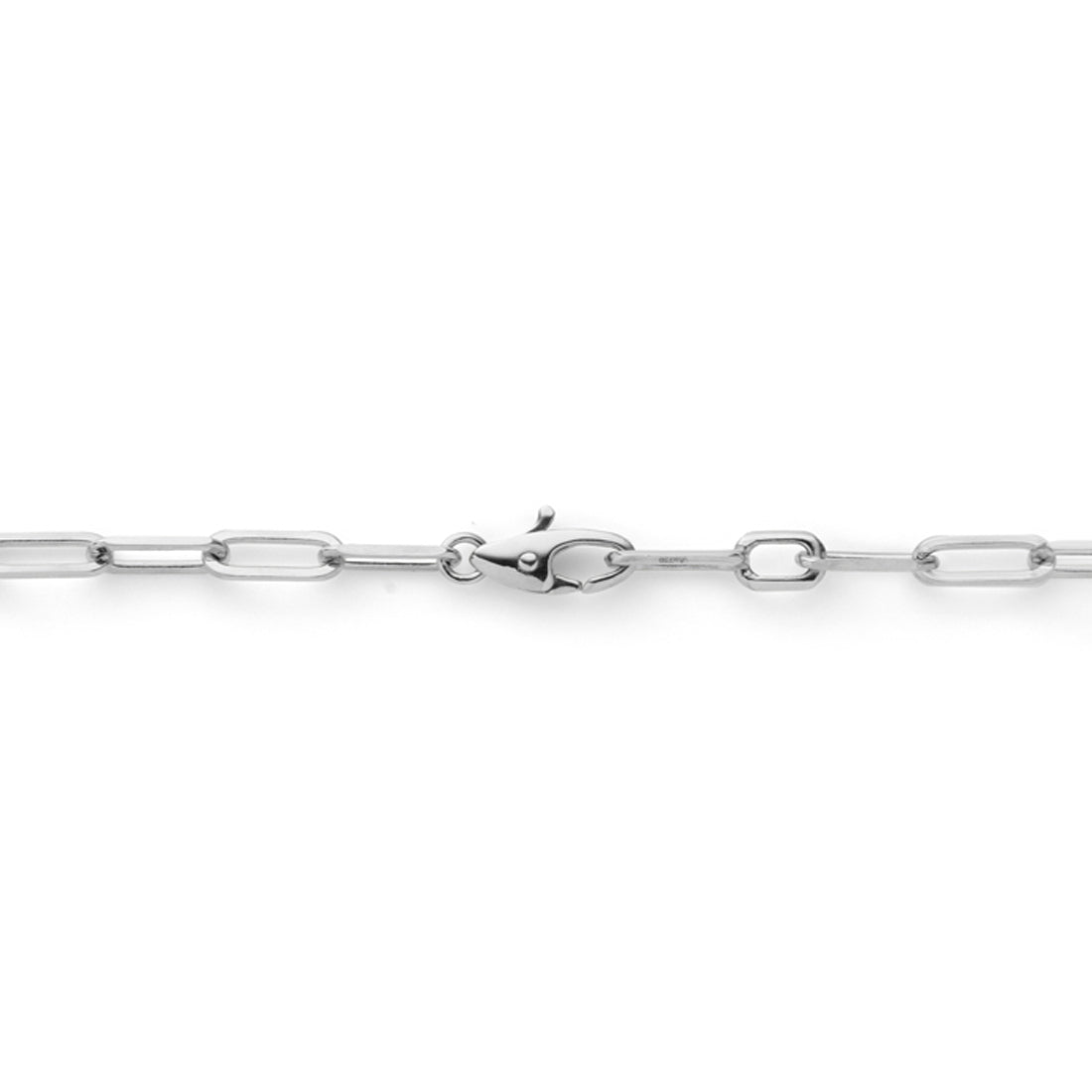 18K Bracelet ブレスレット Long Link Chain ロングリンクチェーン ホワイトゴールド