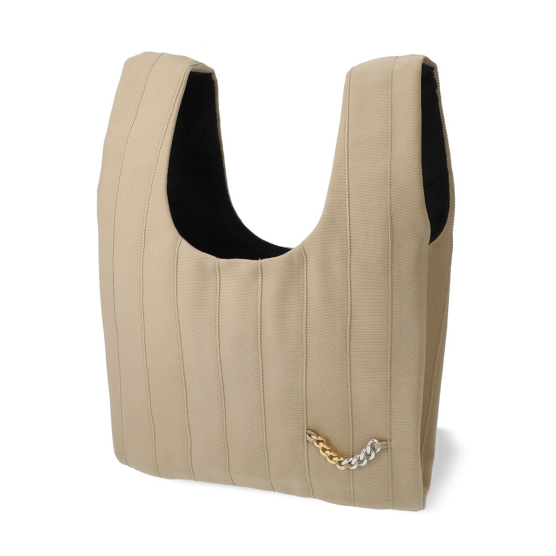 ベージュ ショッパーバック shopper bag
