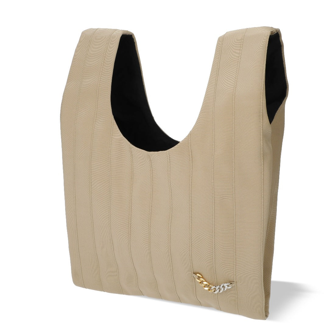 ベージュ ショッパーバック shopper bag