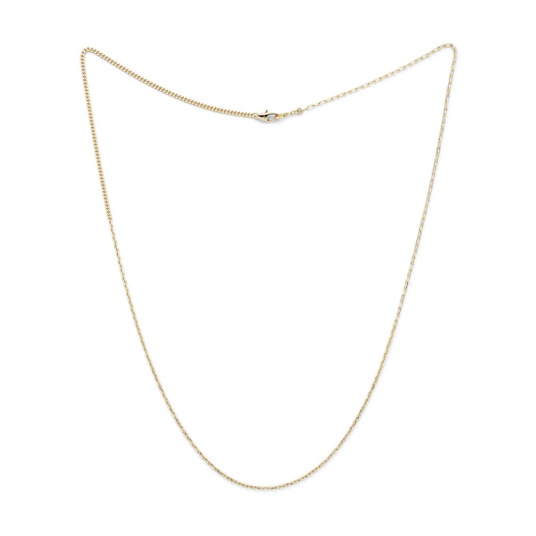18K Mixed Chain ミックスドチェーン Necklace ネックレス
