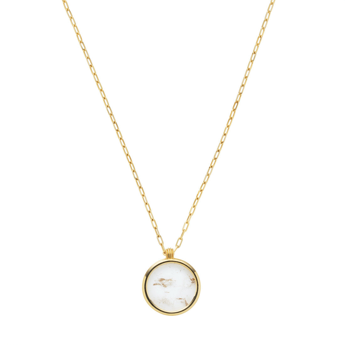 18K ネックレス Necklace ペンダントネックレス Pendant Necklace Crystal クリスタル