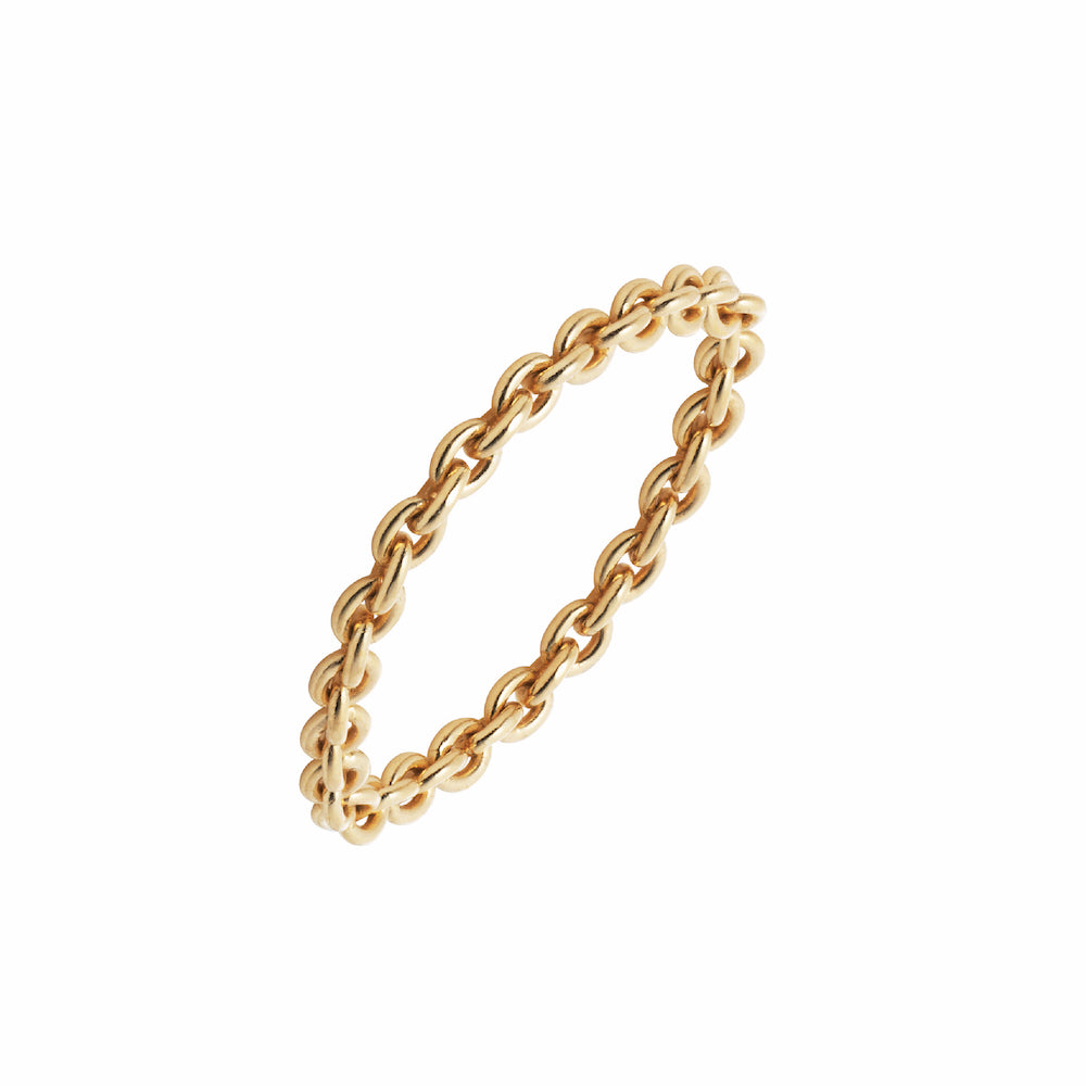 18K　Ring　Anchor Chain　チェーンリング　アンカーチェーン