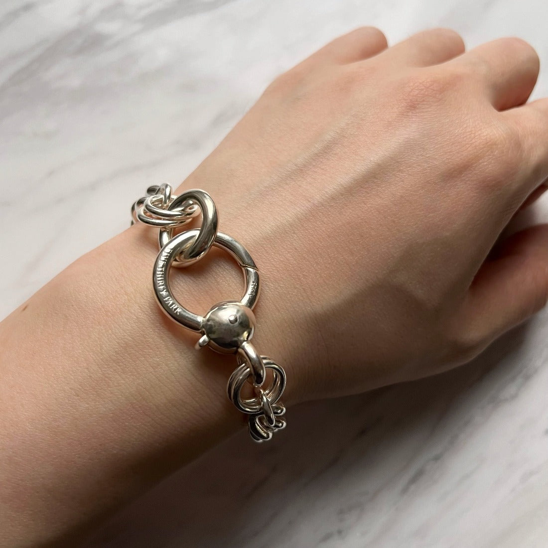 シルバー925 ブレスレット silver925 Bracelet 着用