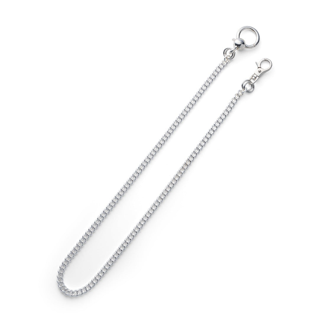 Round Curb Chain Wallet chain