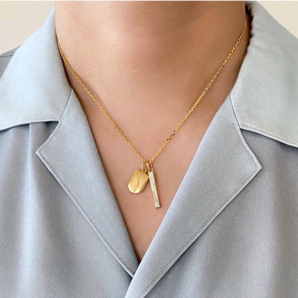 18K Charm チャーム 着用 コーディネート