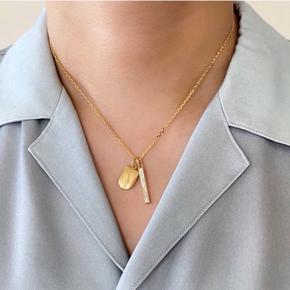 18K Charm チャーム 着用 コーディネート