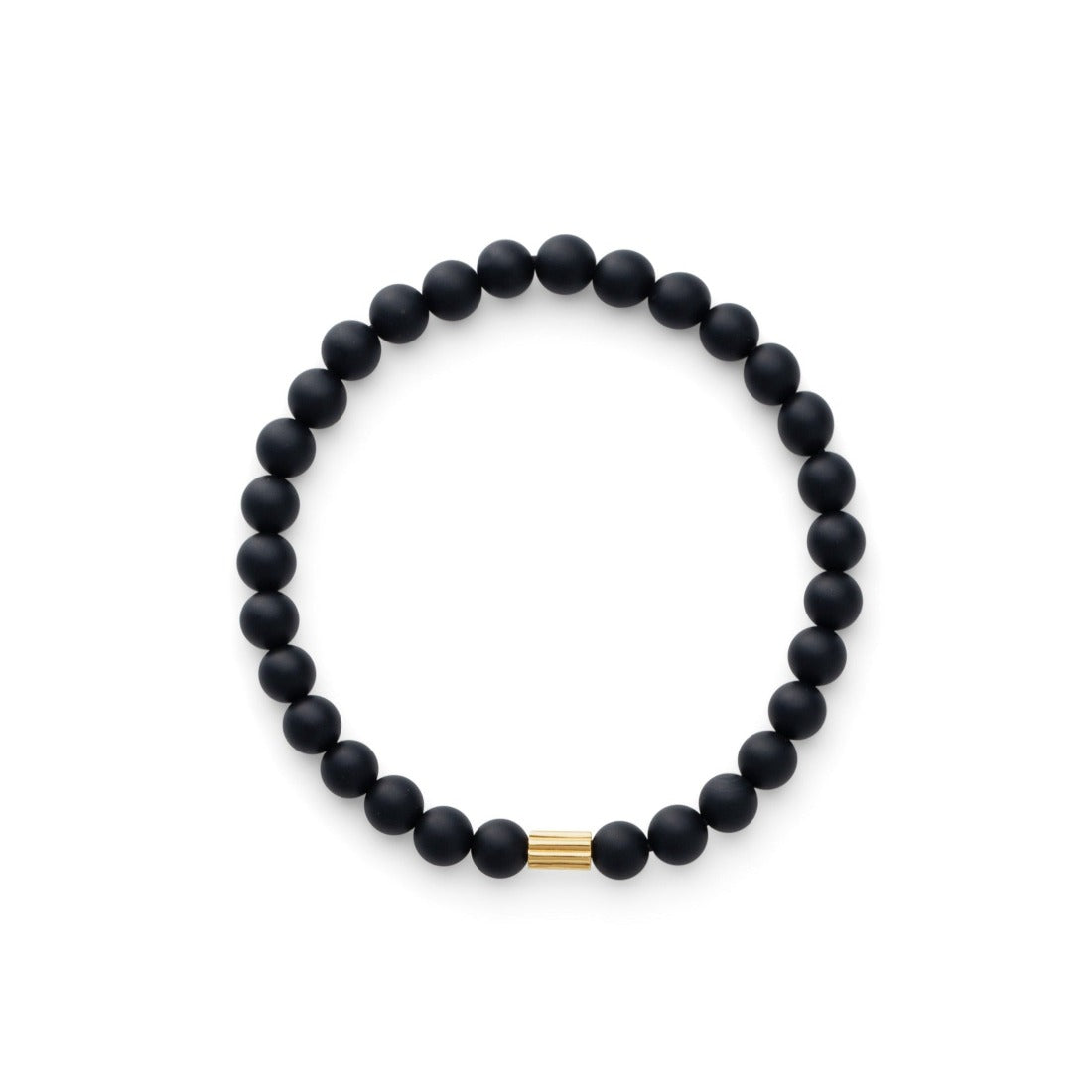 K18　Bracelet　Onyx　ブレスレット　オニキス　天然石