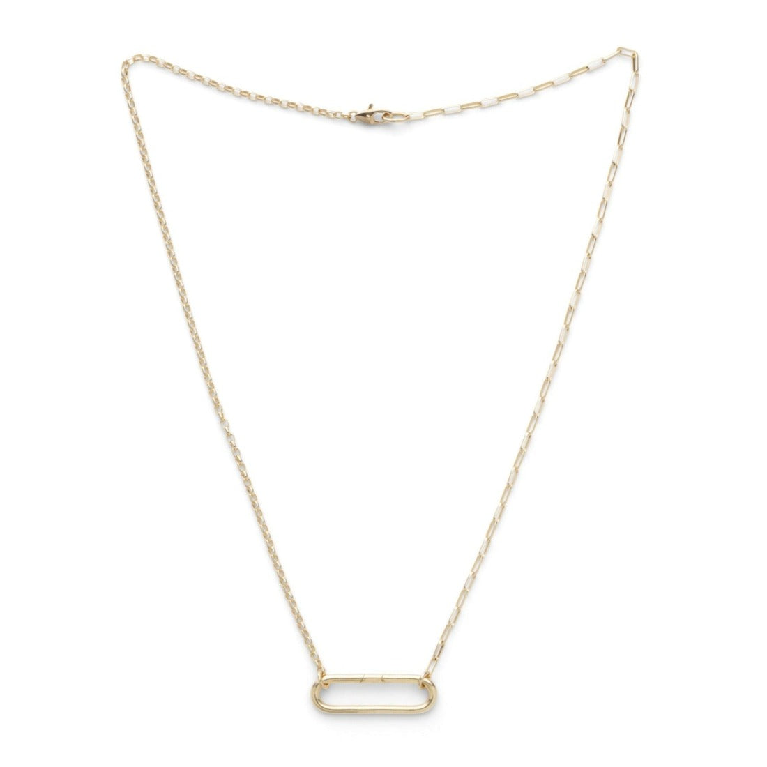 K18 イエローゴールド Necklace Long Oval ネックレス ロングオーバル