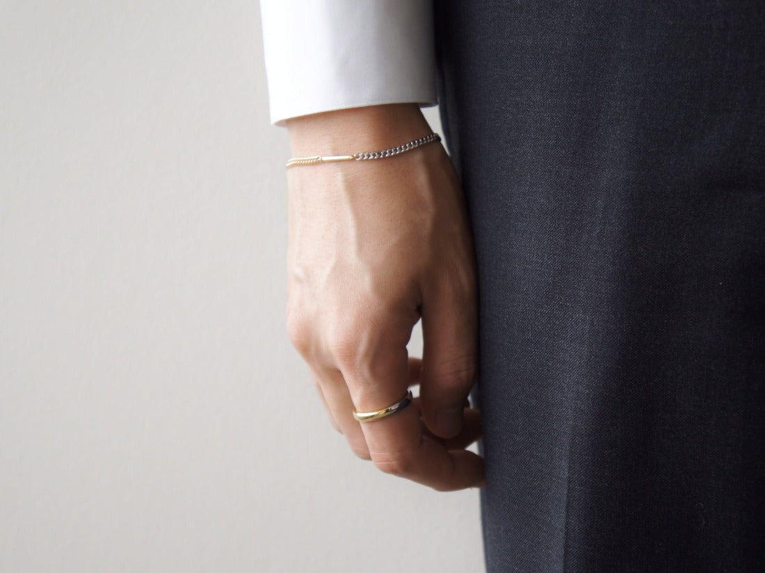 18K Kairos カイロス combination コンビネーション Ring リング 着用