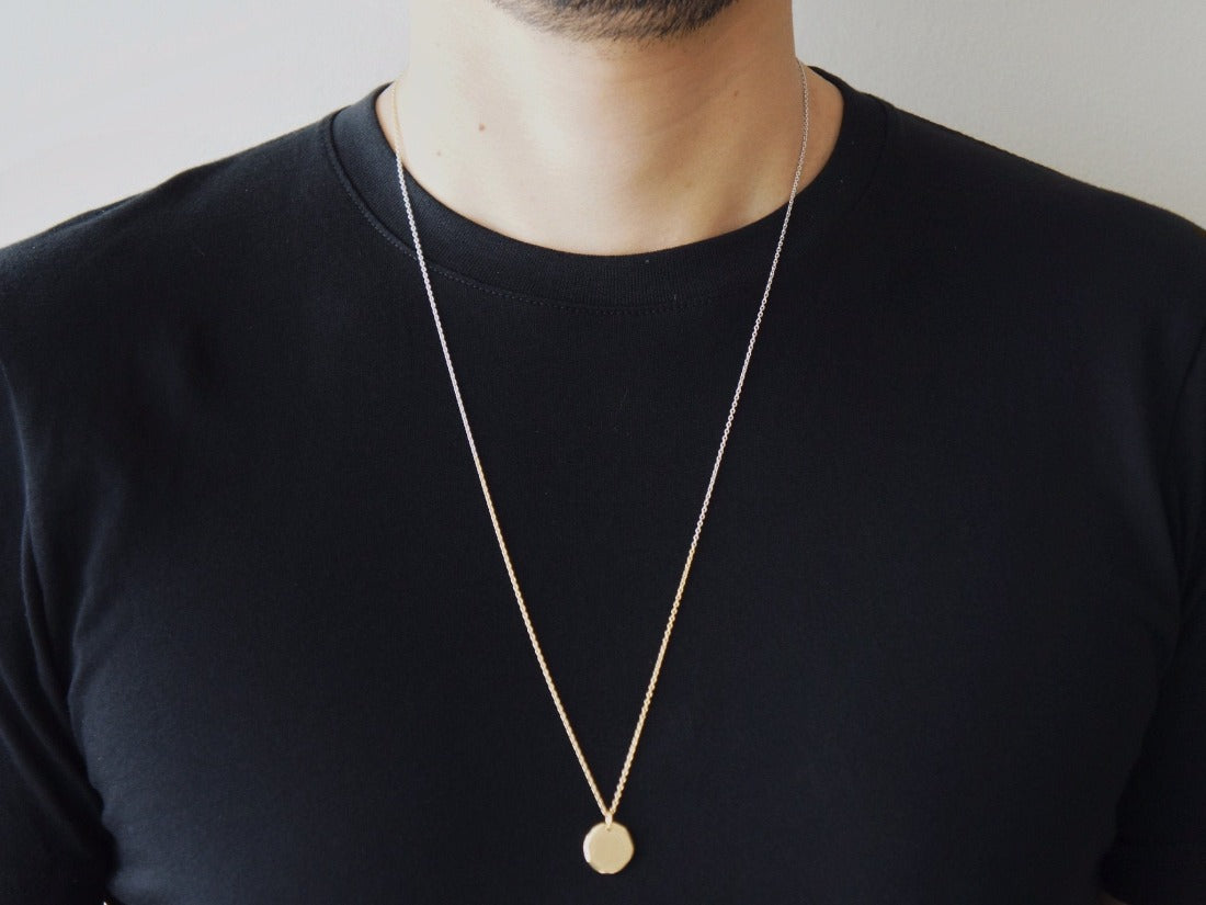 K18 ネックレス Necklace ペンダントネックレス Pendant Necklace コンビネーション Combination 着用