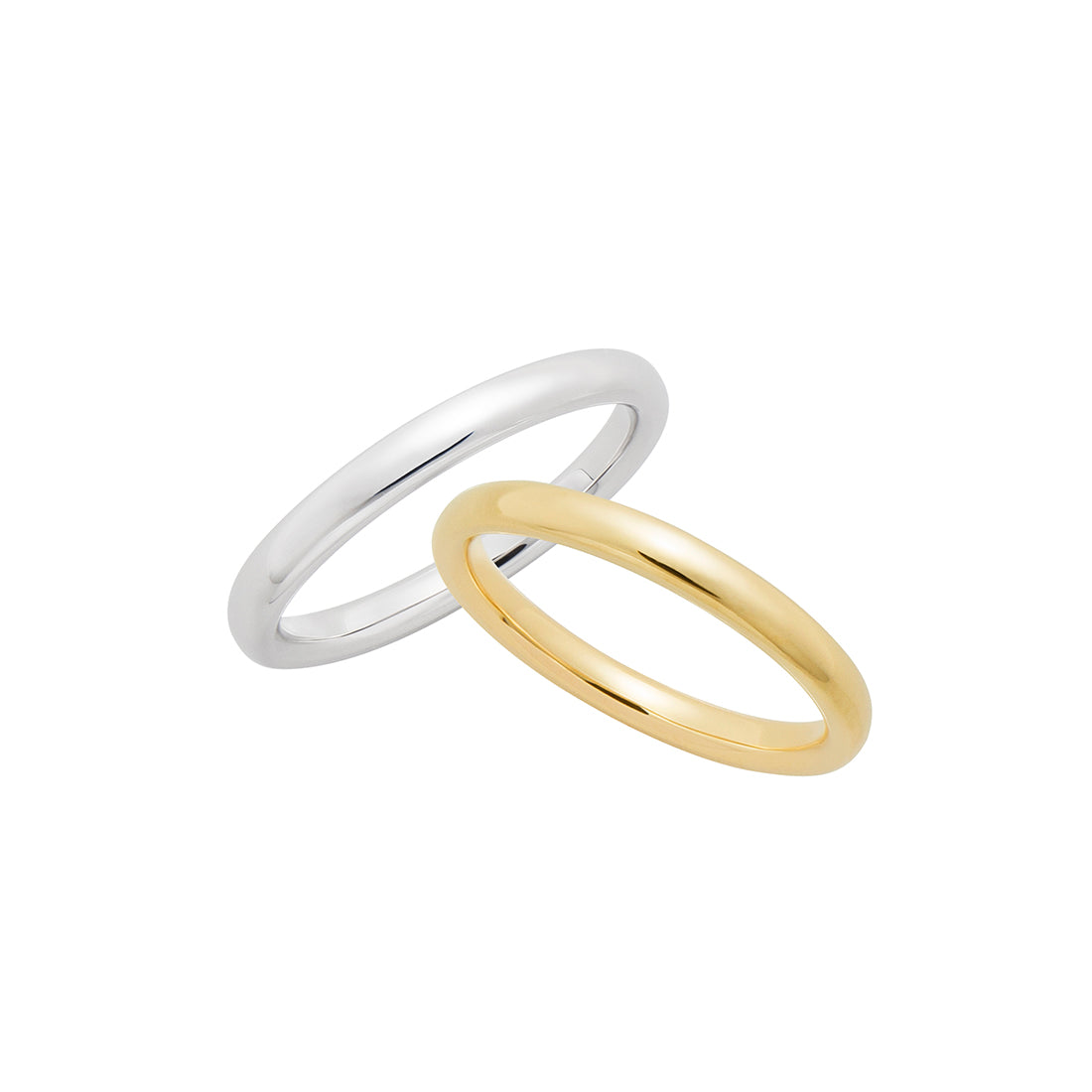 プラチナ Ring リング イエローゴールド ペアリング