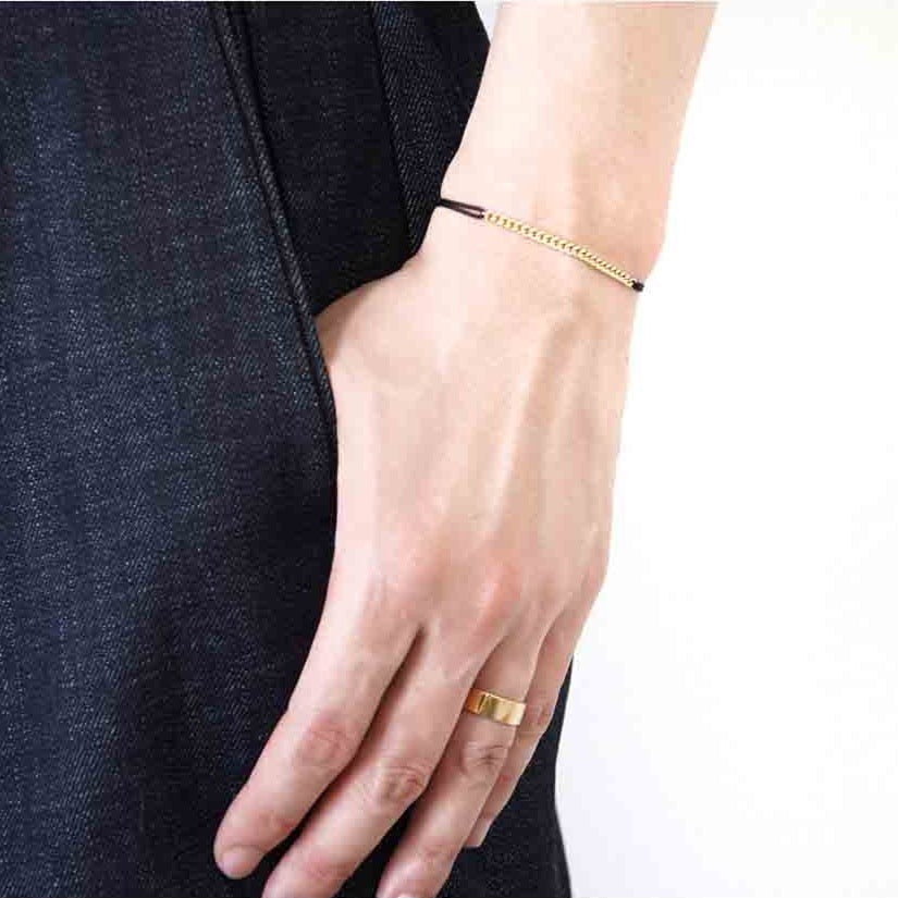 K18 リング Ring 着用 6mm