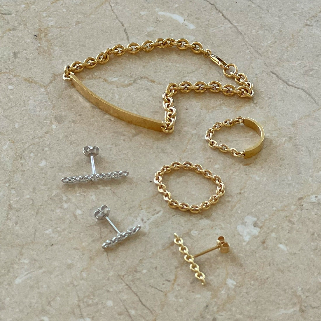 18K Anchor Chain アンカーチェーン チェーンリング