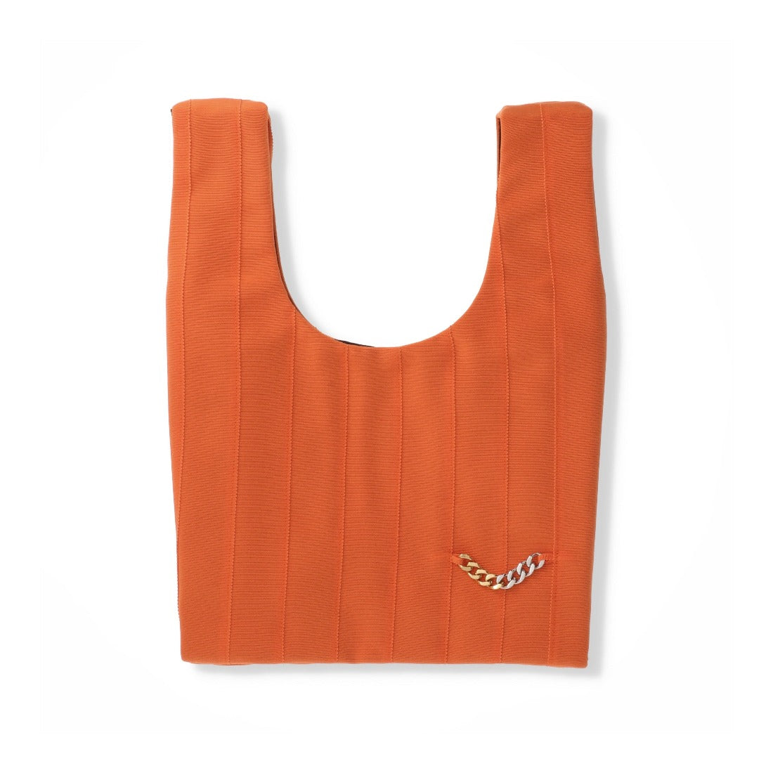 オレンジ ショッパーバック shopper bag