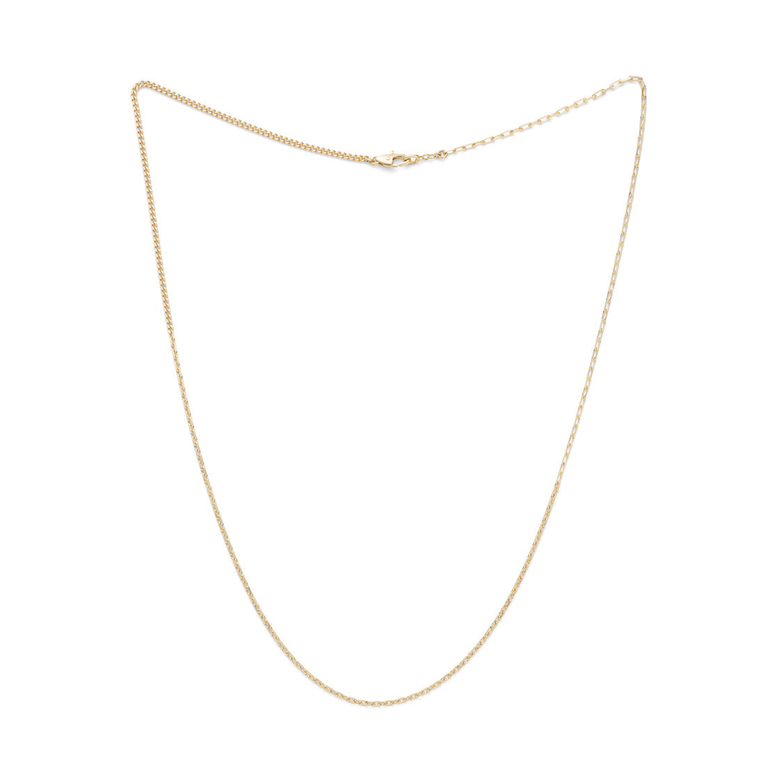 18K Mixed Chain ミックスドチェーン Necklace ネックレス