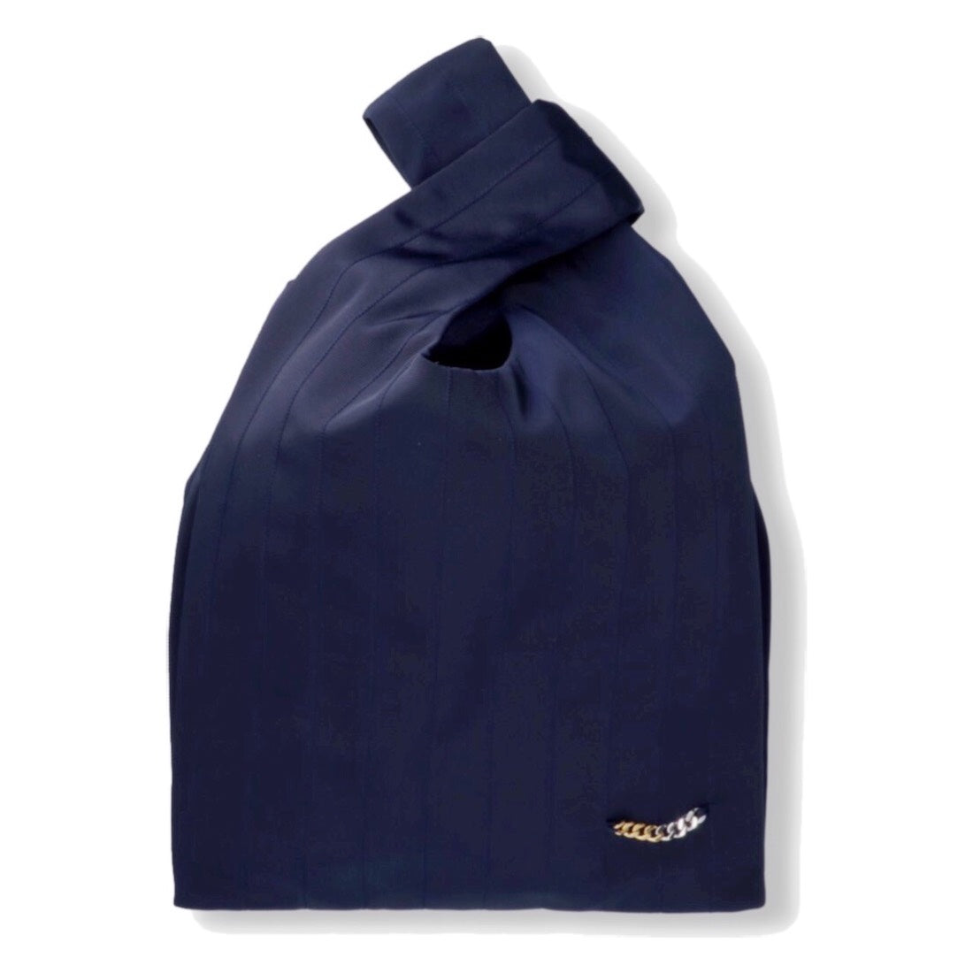 Shopper bag グログランリボン ショッパーバック ラージサイズ Navy