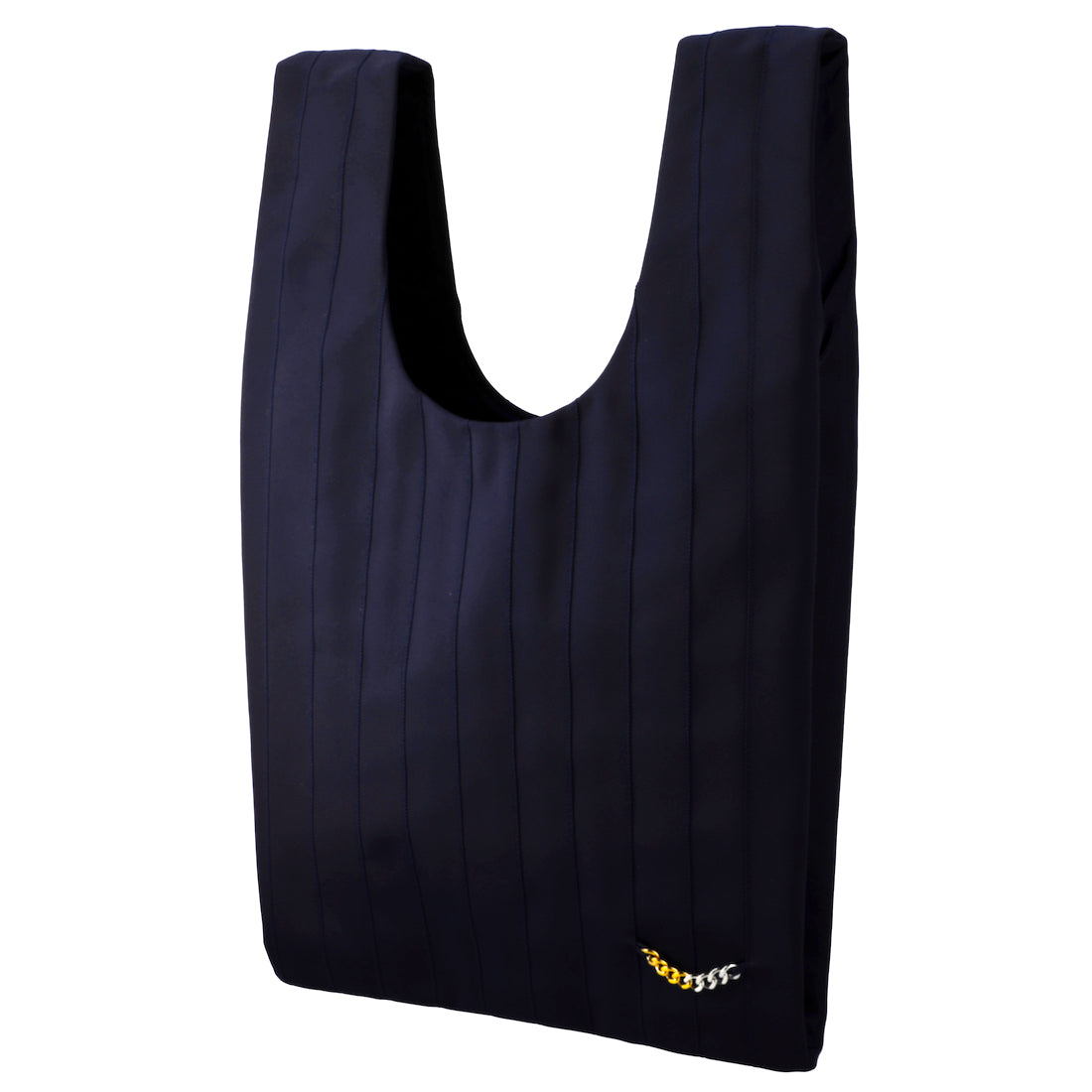 ネイビー ショッパーバック shopper bag