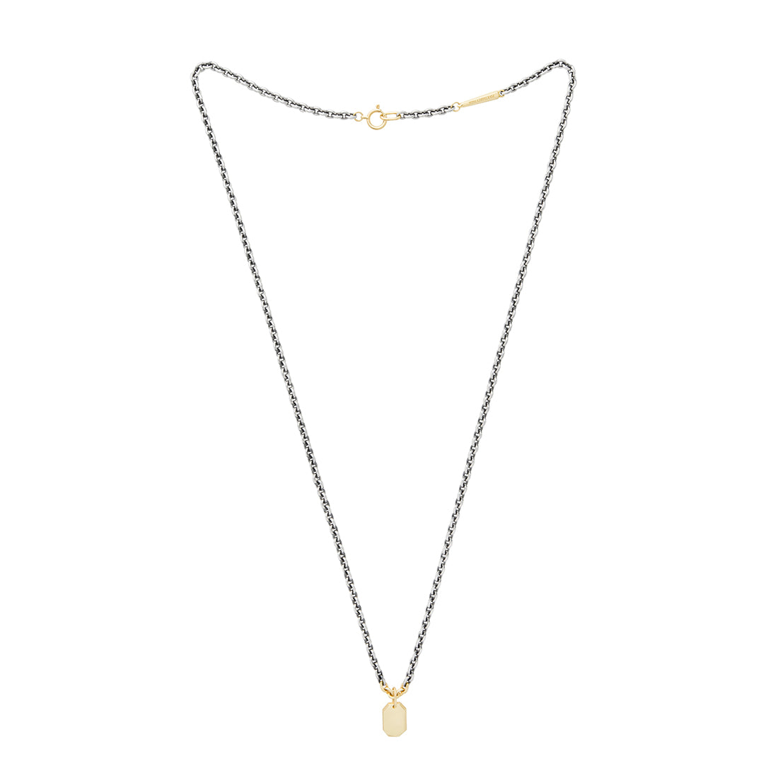 silver925 シルバー925 K18 Anchor Chain コンビネーションカラー Necklace ネックレス