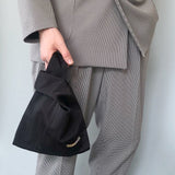 ブラック ショッパーバック shopper bag 着用