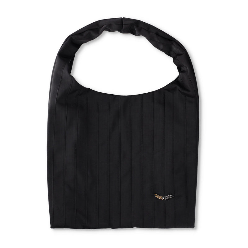 Large Shoulder Bag in Grosgrain Ribbon