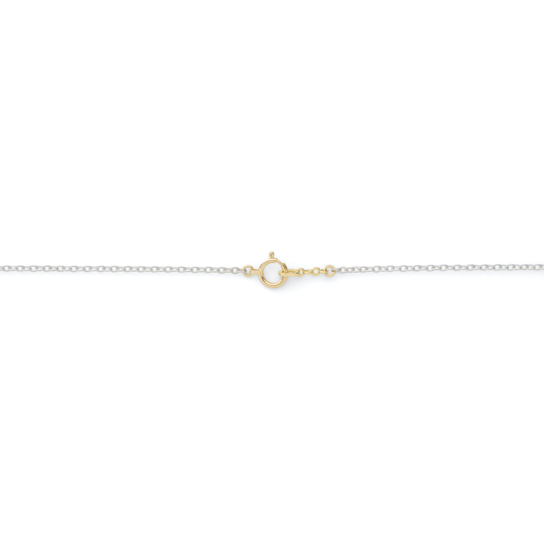Oval Chain Silver&Gold Necklace