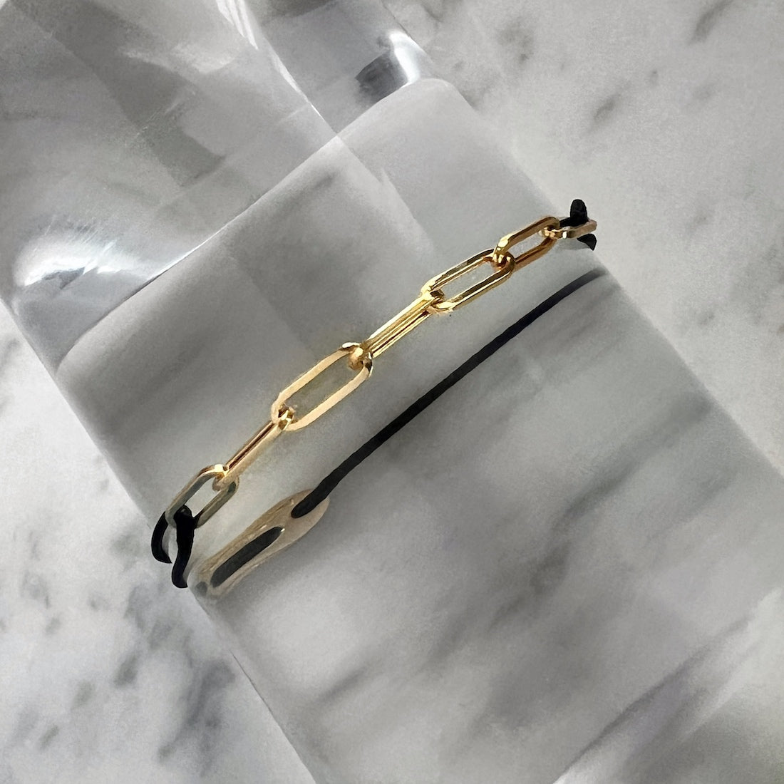 Aero Chain Cord Bracelet