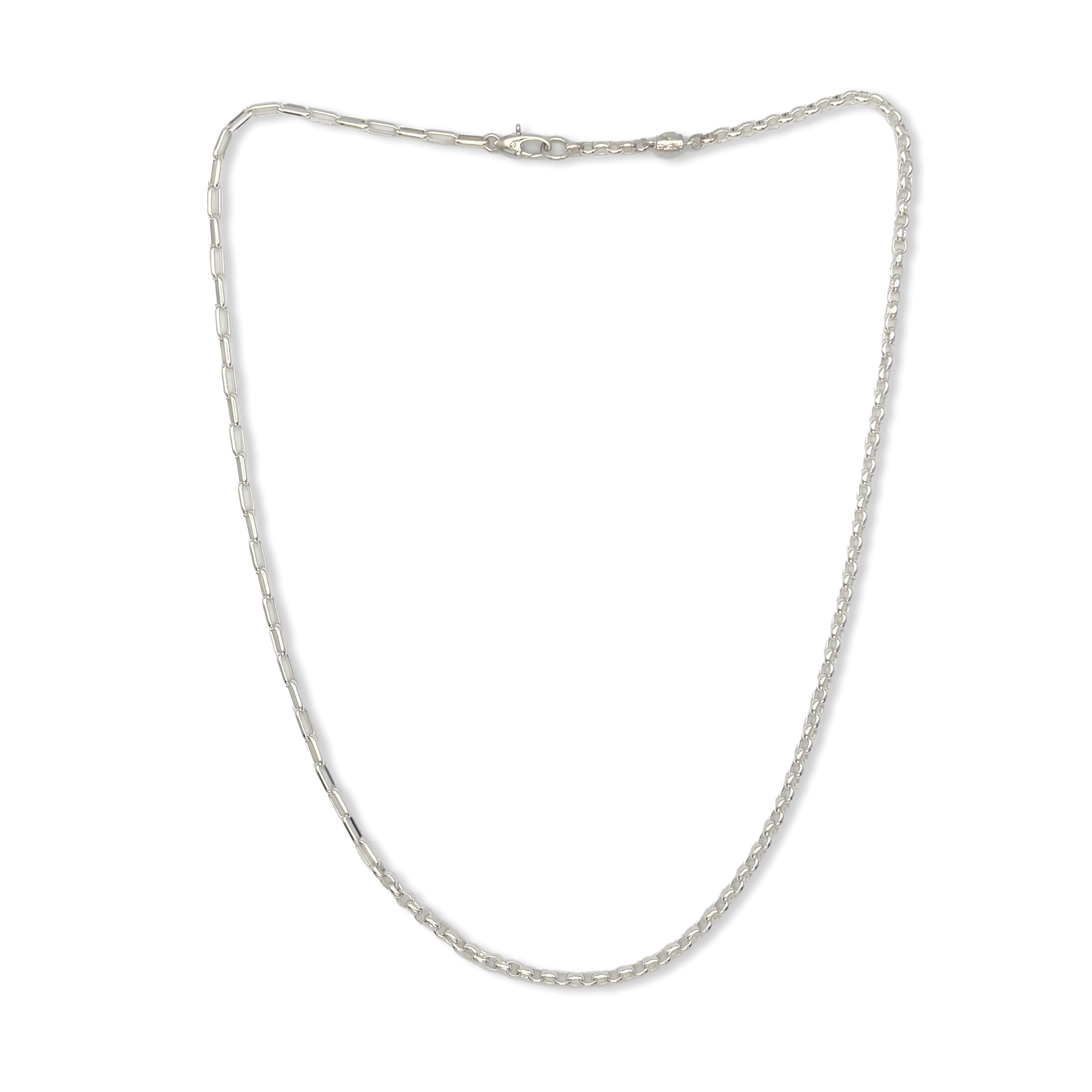 Large Mixed Cable Chain Necklace