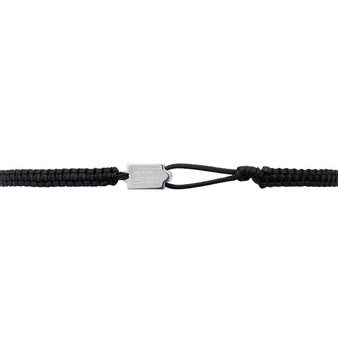 Silver　Rope Chain　コードブレスレット　Cord Bracelet　エンドパーツ