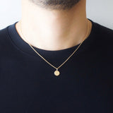 18K　ネックレス　Necklace　ペンダントネックレス　Pendant Necklace　着用