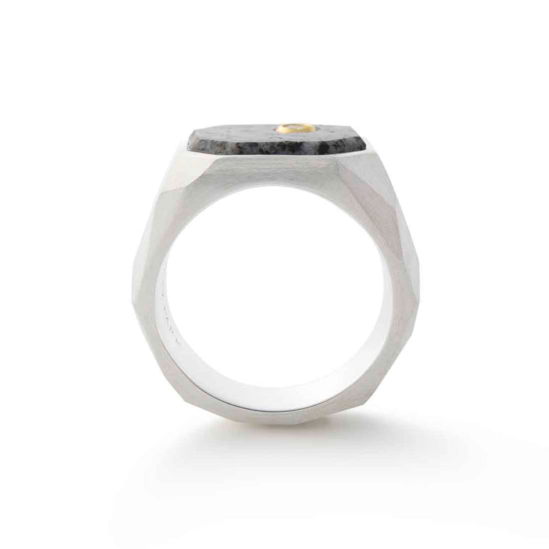 silver925　シルバー９２５　Ring　リング　庵治石　ダイア