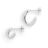 18K　ホワイトゴールド　片耳ピアス　左用　Sサイズ　