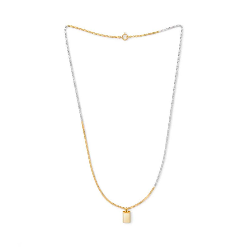 18K　Necklace　Ingot　ネックレス　Combination　コンビネーション