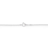 18K　ホワイトゴールド　ネックレス　Necklace　Crystal Cross　クリスタルクロス